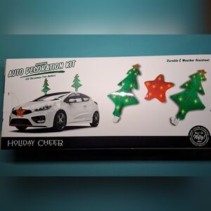 Holiday Cheer Auto Decoration Kit (tree design)